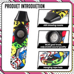 HASTHIP Kazoo Musical Instrument for Kids and Adults with 5pcs Membrane and Tunable Design