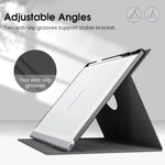 HASTHIP® Adjustable Viewing Angles & Pen Holder Design for ReMarkable 2 – Premium 10.3" Tablet Protective Case, Tailored Fit, Easy Charging, Anti-Scratch, Water-Resistant, Slim & Lightweight, Black