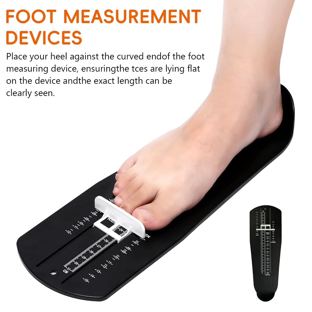 HASTHIP Foot Measuring Device for Kids and Adults with EU and US Sizing | Portable Tool