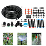 HASTHIP Slow Drip Irrigation System Kit for Gardens with 98ft Hose and 3 Sprinkler Types