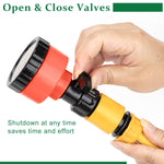 HASTHIP Water Sprayer Head Replacement for Irrigation with 2000 Mesh Screen | Quick 1/4 inch Connection