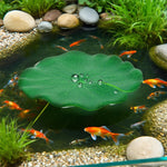 HASTHIP Artificial Floating Lily Pads for Ponds featuring Mixed 4 and 6 in Foam Leaves | Natural Water Decor