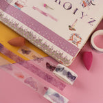 HASTHIP Washi Tape Set for Scrapbooking and Journals with 20 Rolls 3 Sizes 10 15 30mm | Marine Sea Design