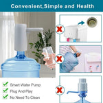 HASTHIP Intelligent Electric Water Dispenser for Home and Office with Dual Pump 2.2L/min Flow | Foldable Nozzle and Blue LED Light