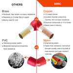 HASTHIP Ferrule Wire Crimp Connector Kit for Wiring Projects with 1200pcs Copper Terminals