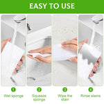 HASTHIP Magic Eraser Cleaning Pads for Kitchen and Bathroom with 8Pcs 6X Density Melamine Foam | Non Scratch Surface Cleaner