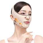 HASTHIP® V Line Lifting Mask, Reusable Adjustable Chin Strap for Sleeping, Face Slimming Belt Double Chin Reducer, Breathable V-Shaped Face Lift Bandage for Women & Men, Anti-Wrinkle Skin