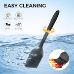 HASTHIP Silicone Oil Brush for Cooking and BBQ with 10.6 in Handle | 2Pcs Food Grade Heat Resistant Set