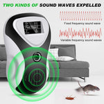 HASTHIP Ultrasonic Animal Repellent Device for Home with LCD Display and Multi Frequency Control