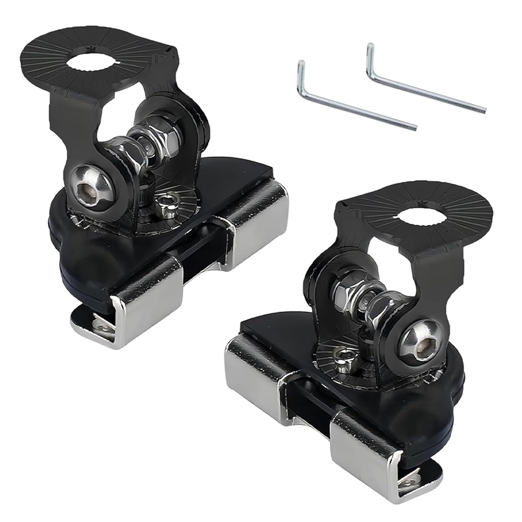HASTHIP® 2 soportes de fijación no destructivos para barra de luz capó coche