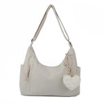 HASTHIP® Bolso tote de pana para mujer, gran capacidad