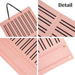 HASTHIP® Hair Accessories Organizer for Girls Bow Hair Clip Storage Hairband Organizer for Girls 3-Layer Large Capacity Wall Hanging Hair Bows Holder Displaying Rack for Baby Girl Kids Women