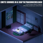 HASTHIP Ultrasonic Pest Repeller for Home with Dual Ultrasonic Waves and LED Flashlight | Covers up to 3000 sq ft