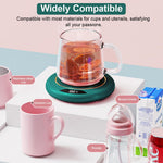 HASTHIP® Mug Warmer Milk Warmer with LCD Digital Display, Coffee Warmer for Home and Office Use, Ideal for 15-45 Year Olds in India, Keeps Your Beverage Warm