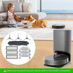 HASTHIP Compatible Accessories for Dreame D10s Plus Vacuum Cleaner with 10pcs Set | Includes Main Brush Side Brushes Mops and Filters
