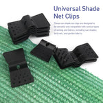 HASTHIP® 30Pcs Sun Shade Net Clips Secure Fastening Butterfly Snap Buckles Clips Snap Sun Shade Grips Buckles Bird Net Grips Shade Cloth Clips Lock Grip Anti Bird Net Boats Cover
