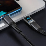 USB C to USB Adapter with Digital Display Voltage Current Power Meters, 10Gbps USB C
