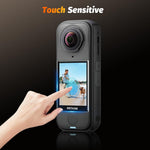 HASTHIP® Protector de Pantalla para Insta360 X4 Air (Paquete de 3),Vidrio Templado 9H Ultra HD,Película Protectora LCD Transparente,Resistente a Arañazos y Fácil Instalar