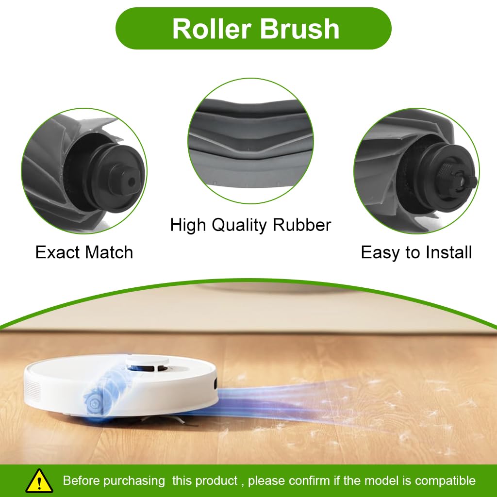 HASTHIP Replacement Parts for Dreame D10 Plus Gen 2 Vacuum | 12Pcs Kit with Brushes and Filters