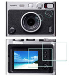 HASTHIP® Protector de Pantalla y Lente para Fujifilm Instax Mini EVO, Vidrio Templado 9H Antiarañazos, Ultra Delgado HD, Anti-reflejos, Instalación sin Burbujas, 4 Pack