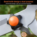 HASTHIP Telescopic Hedge Shears for Garden Pruning with SK5 Steel Blades and Non Slip Grip 27.9–34.2 in