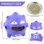 HASTHIP Mosquito Coil Incense Burner with Ash Catcher for Home and Office | Cute Monster Desk Organizer