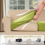 HASTHIP Sofa Seat Cushion Slipcover for Sofa and Meditation Mat 50–70cm with Stretchy Fit Fresh Green