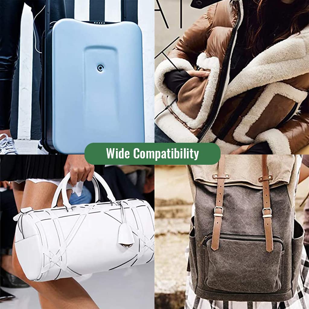 HASTHIP Zipper Pull Replacement Kit for Bags and Jackets with 20pcs Set | Tool Free Clip Design