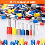 HASTHIP Ferrule Wire Crimp Connector Kit for Wiring Projects with 1200pcs Copper Terminals