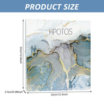 HASTHIP Photo Album for Family Memories with 40 Pages 14x13 in Self Adhesive Design | Marble Cover