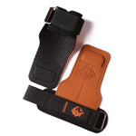 HASTHIP® Weight Lifting Wrist Straps with Padded Neoprene Support, Anti-Slip Synthetic Leather Gym Straps for Deadlifts