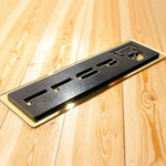 HASTHIP Push Pull Door Sign for Glass Doors featuring 3M Self Adhesive and 6.5 in Acrylic Design