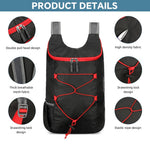 HASTHIP Lightweight Trekking Bags for Hiking with Moisture Wicking Straps 27x14x39cm | Packable Quick Dry Backpack