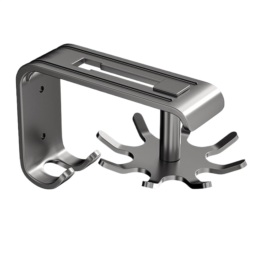 HASTHIP® Self-Adhesive, No Drill Kitchen Hooks for Organizing Cookware-Black