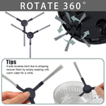 HASTHIP Replacement Kit for Mi Robot Vacuum Mop P with Anti Tangle Side Brushes | 14Pcs Set