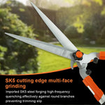 HASTHIP Telescopic Hedge Shears for Garden Pruning with SK5 Steel Blades and Non Slip Grip 27.9–34.2 in