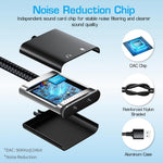 HASTHIP® Tarjeta de Sonido USB Externa, Adaptador de Audio y Micrófono 3.5mm, Conversor USB a Jack Estéreo, Plug & Play, Compatible con Windows, Mac, Linux, PS4, Portátil y PC, Ideal para