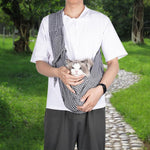 HASTHIP® Bolsa Transportadora para Perros y Gatos Pequeños, Mochila Plegable de Viaje con Correa Ajustable, Transpirable, Portátil y Duradera para Mascotas de hasta 6kg