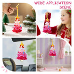 HASTHIP Crochet Christmas Tree for Holiday Décor with Bell and Handmade Green Design | Cozy Gift Ornament