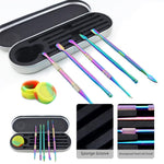 HASTHIP Wax Carving Tool Set for Clay and Pottery with Dual Head Design and Rainbow Steel | 6 Pcs
