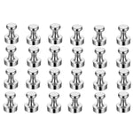 HASTHIP Mini Fridge Neodymium Magnets 24Pcs 12×16mm for Whiteboard and Refrigerator Use