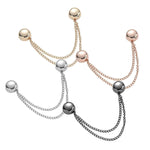 HASTHIP Magnetic Clothing Clips for Pinless Brooch Styling with Strong Metal Magnets | 4pcs Set