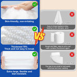 HASTHIP® Disposable Face Towel, 50 Count Ultra-Soft 1-Second Quick-Dry Face Towels, Gentle for Sensitive Dry Oily Skin,