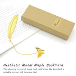Supvox® Metal Feather Bookmark, Vintage Feather Butterfly Bookmark for Reading Enthusiasts and Gifting, Bookmark Gift for Teachers Women Student, Mothers Day Christmas Appreciation Gifts