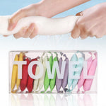 HASTHIP Compressed Towels 14 Pack for Travel and Camping with 11x9.5 in Expansion | 100% Cotton Biodegradable