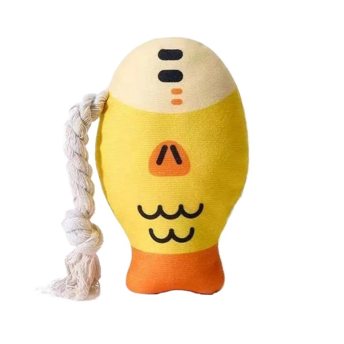 HASTHIP® Juguete para Perros con Forma de Pez,Juguete Chirriante Resistente y Divertido de Peluche Realista para Mascotas,Ideal Masticar y Entrenamiento Perros Pequeños Grandes