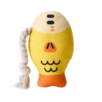 HASTHIP® Juguete para Perros con Forma de Pez,Juguete Chirriante Resistente y Divertido de Peluche Realista para Mascotas,Ideal Masticar y Entrenamiento Perros Pequeños Grandes