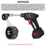 HASTHIP Car Pressure Washer Nozzle 3Pcs with 6 Spray Modes and Rotational Adjustment for Cleaners