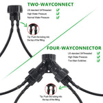 HASTHIP Slow Drip Irrigation System Kit for Gardens with 98ft Hose and 3 Sprinkler Types