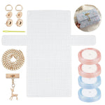 HASTHIP DIY Handmade Bag Material Kit for Creative Lace Weaving with Golden Chain | Gift for Girls